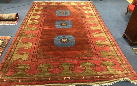 A Gabbeh red ground carpet 460 x 300cm